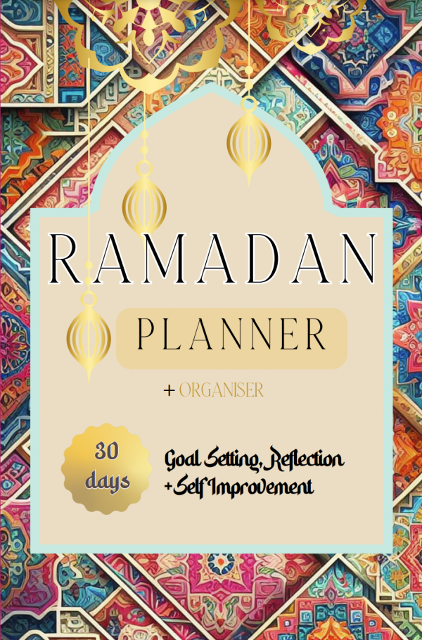 Ramadan Planner + Organiser: 30 Days