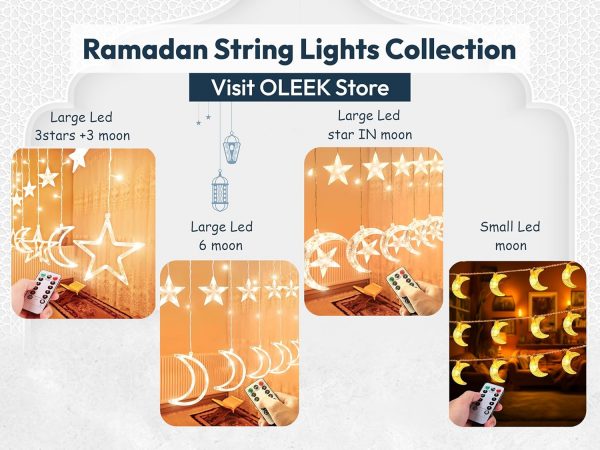 Ramadan lights decorations led - Ramadan decorations for home - Image 3