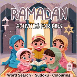 Ramadan Activities For Kids: Word Search - Sudoku - Colouring