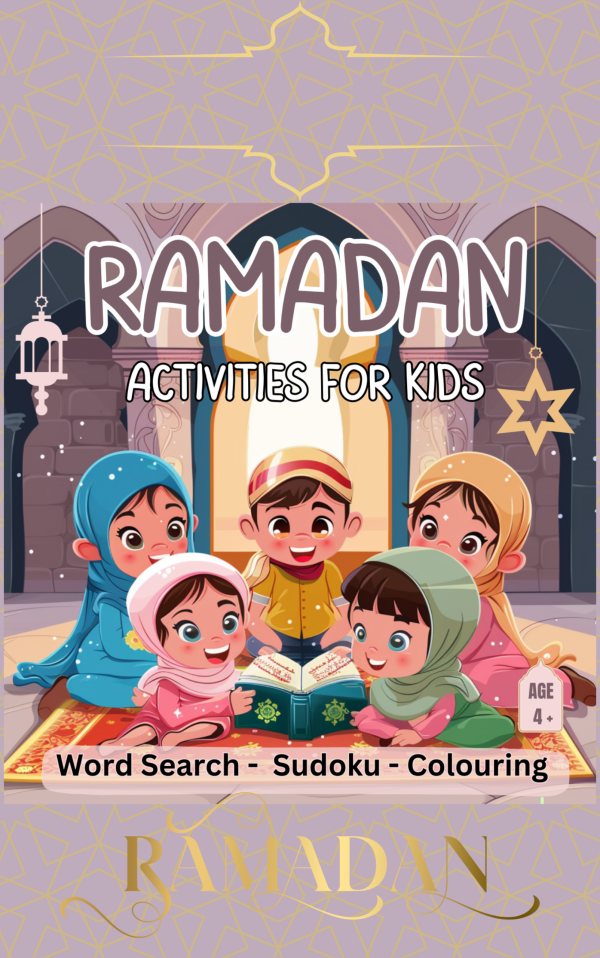 Ramadan Activities For Kids: Word Search - Sudoku - Colouring